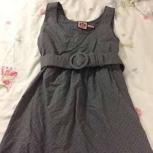 Juicy Couture Grey Belted Dress
